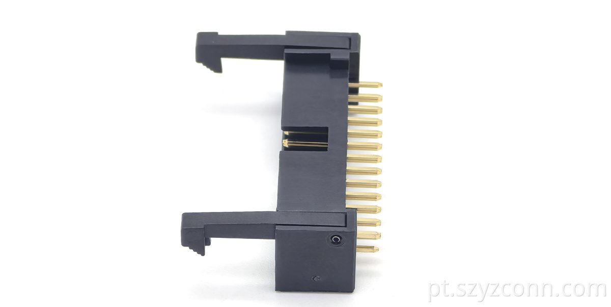 2.54mm box header connector straight